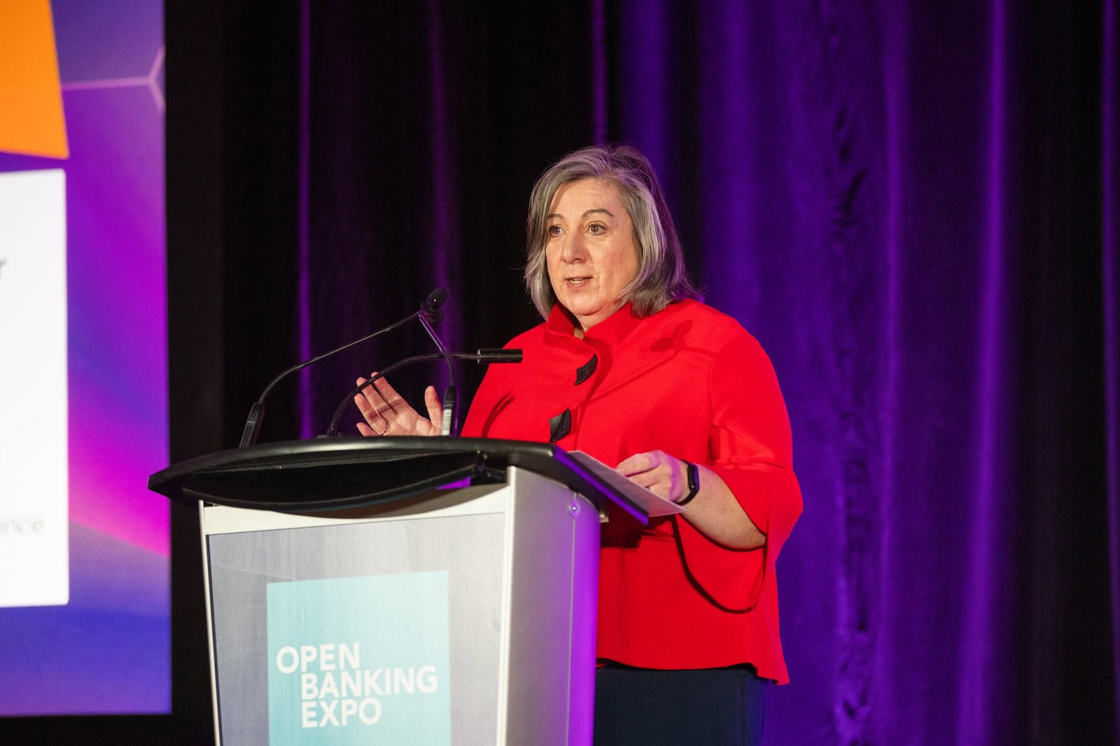 Speaking during the Closing Keynote at Open Banking Expo Canada 2026, Jeanne Pratt, Acting Commissioner of Competition at the Competition Bureau of Canada