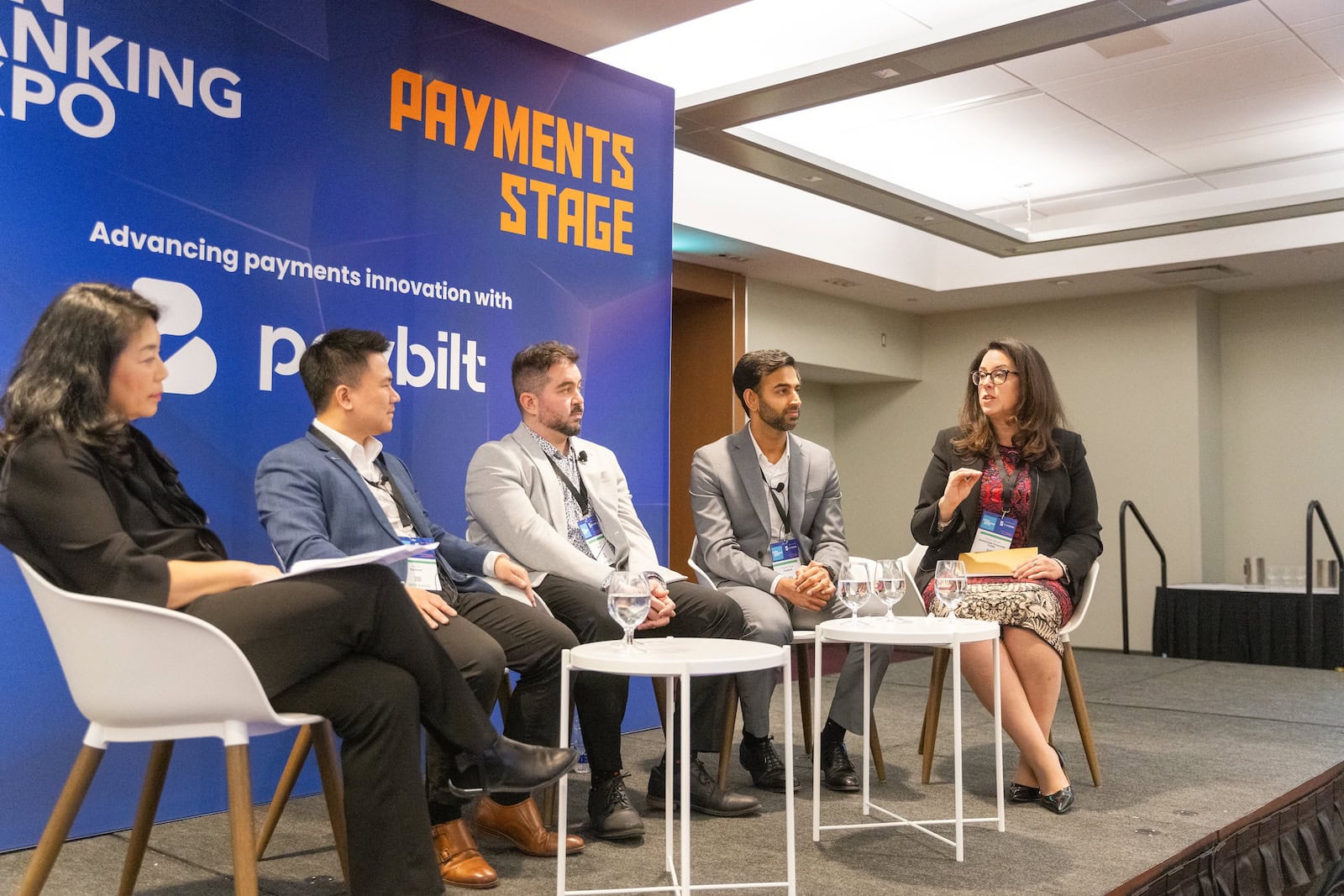 Speakers from Payments Canada, Symcor, Okta, EQ Bank and Questrade discuss fraud at Open Banking Expo Canada 2026